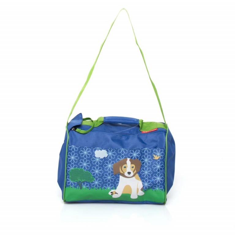 Reisetasche Youngster 32 cm Hund, Farbe: blau/petrol, Marke: Travelite, Abmessungen in cm: 32x25x18, Bild 1 von 5