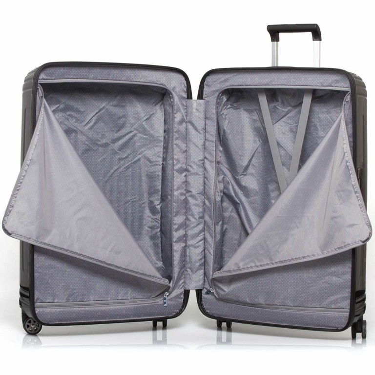 Koffer neopulse Spinner 75 Metallic Black, Farbe: schwarz, Marke: Samsonite, EAN: 5414847565731, Abmessungen in cm: 51x75x28, Bild 6 von 10