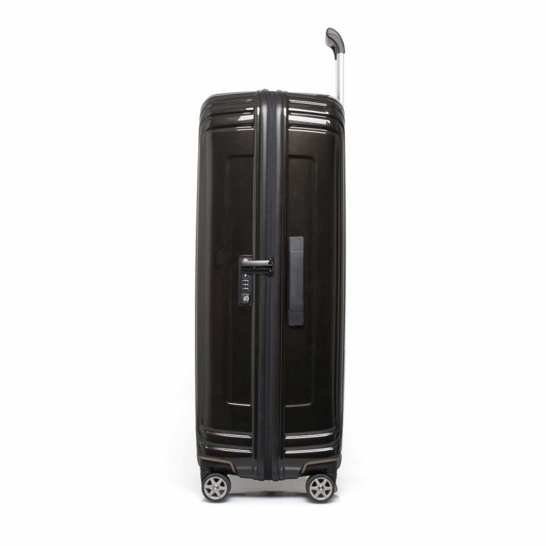 Koffer neopulse Spinner 75 Metallic Black, Farbe: schwarz, Marke: Samsonite, EAN: 5414847565731, Abmessungen in cm: 51x75x28, Bild 3 von 10