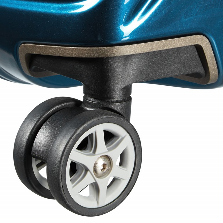 Koffer neopulse Spinner 55 Metallic Blue, Farbe: blau/petrol, Marke: Samsonite, Abmessungen in cm: 40x55x20, Bild 5 von 5