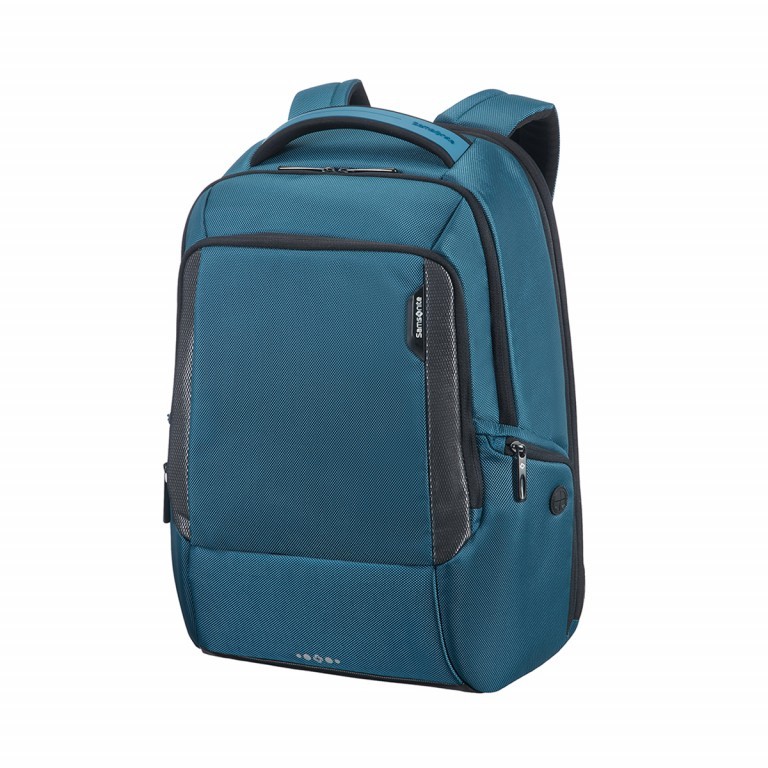 Rucksack Cityscape Laptop Backpack 15.6 Zoll mit RFID-Schutzhülle Petrol Blue, Farbe: blau/petrol, Marke: Samsonite, Abmessungen in cm: 34x46x23, Bild 1 von 6