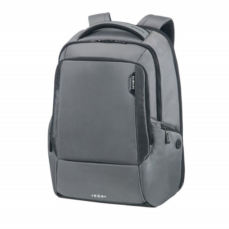 Rucksack Cityscape Laptop Backpack 17.3 Zoll mit RFID-Schutzhülle Steel Grey, Farbe: grau, Marke: Samsonite, Abmessungen in cm: 36.5x49x25, Bild 1 von 6