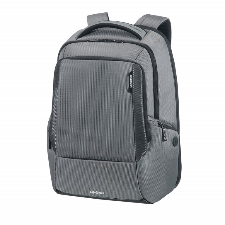 Samsonite Rucksack Cityscape Laptop Backpack 17.3 Zoll mit RFID Schutzhulle Steel Grey