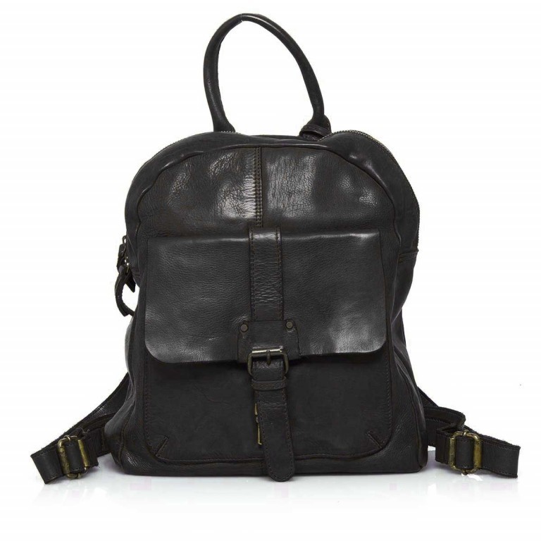 Rucksack Cool-Casual Gudrun B3.4902 Dark Ash, Farbe: anthrazit, Marke: Harbour 2nd, EAN: 4046478020382, Abmessungen in cm: 35x28x8, Bild 1 von 4