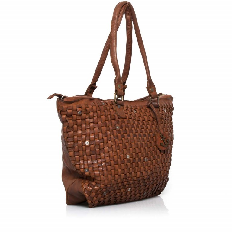 Shopper Soft-Weaving Malea B3.5446 Charming Cognac, Farbe: cognac, Marke: Harbour 2nd, Bild 2 von 4