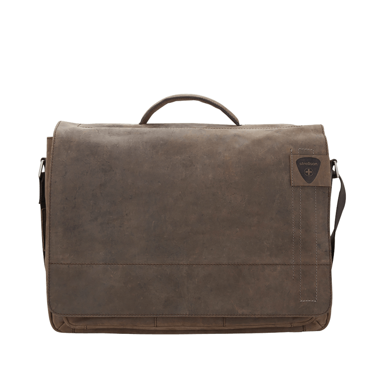Aktentasche Richmond Briefbag L Brown, Farbe: braun, Marke: Strellson, EAN: 4053533131273, Abmessungen in cm: 40x29x12, Bild 1 von 2