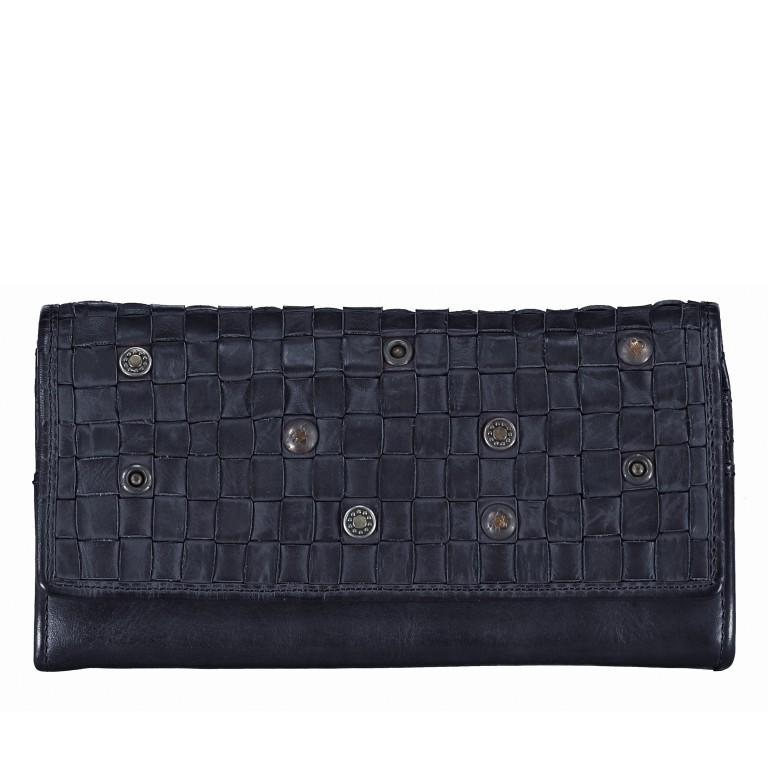 Geldbörse Soft-Weaving Adriane B3.9857 Midnight Navy, Farbe: blau/petrol, Marke: Harbour 2nd, EAN: 4046478019201, Abmessungen in cm: 18x10x3.5, Bild 1 von 4