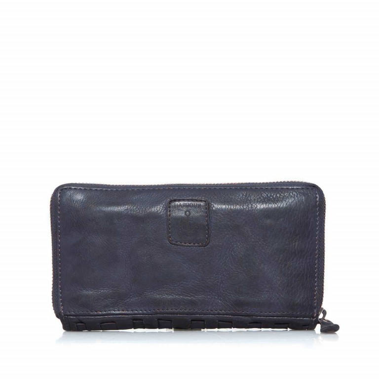 Geldbörse Soft-Weaving Penelope B3.9859 Midnight Navy, Farbe: blau/petrol, Marke: Harbour 2nd, EAN: 4046478019256, Abmessungen in cm: 18.5x10x2.5, Bild 3 von 3