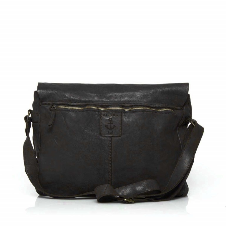 Kuriertasche Cool-Casual Yamal B3.5107 Dark Ash, Farbe: anthrazit, Marke: Harbour 2nd, EAN: 4046478021761, Abmessungen in cm: 37x30x9, Bild 4 von 4