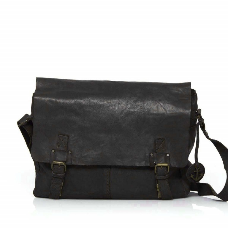 Kuriertasche Cool-Casual Yamal B3.5107 Dark Ash, Farbe: anthrazit, Marke: Harbour 2nd, EAN: 4046478021761, Abmessungen in cm: 37x30x9, Bild 1 von 4