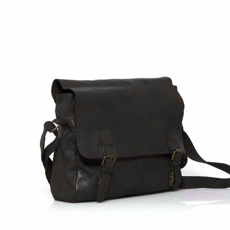 Kuriertasche Cool-Casual Yamal B3.5107 Dark Ash, Farbe: anthrazit, Marke: Harbour 2nd, EAN: 4046478021761, Abmessungen in cm: 37x30x9, Bild 2 von 4