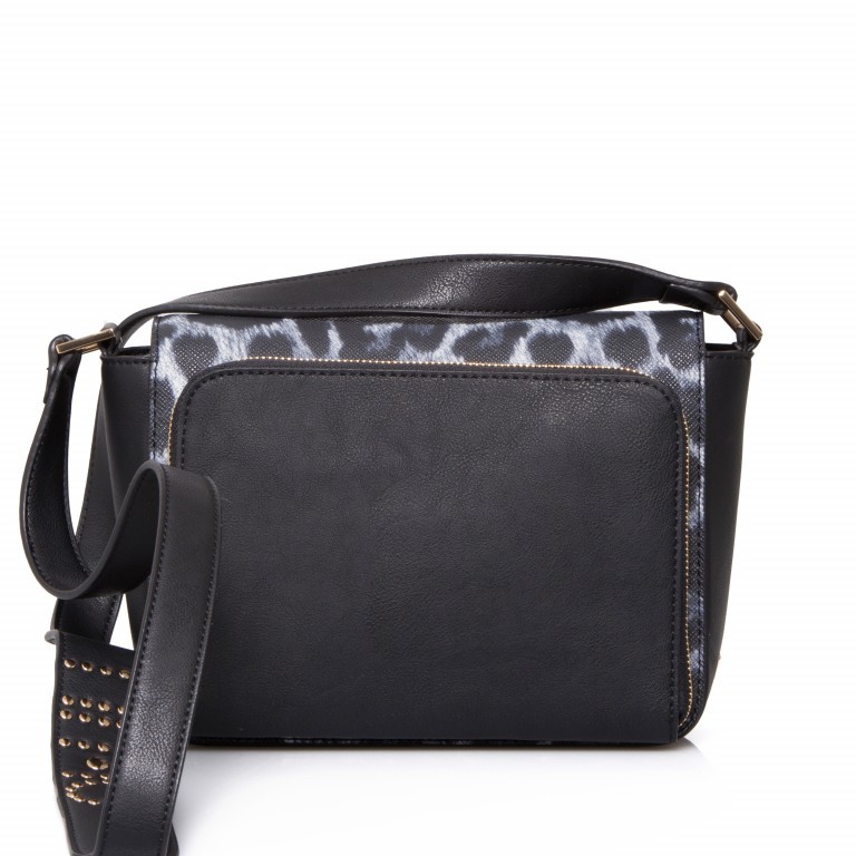 Schultertasche Macula Sifno SIF-A66071E0043 Black Nero, Farbe: schwarz, Marke: Liu Jo, Abmessungen in cm: 22x18x10.5, Bild 4 von 4