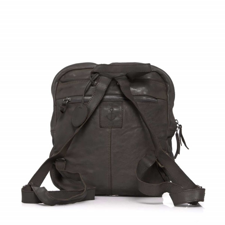 Rucksack Soft-Weaving Lone B3.5644 Dark Ash, Farbe: anthrazit, Marke: Harbour 2nd, Abmessungen in cm: 26x31.5x5, Bild 5 von 5