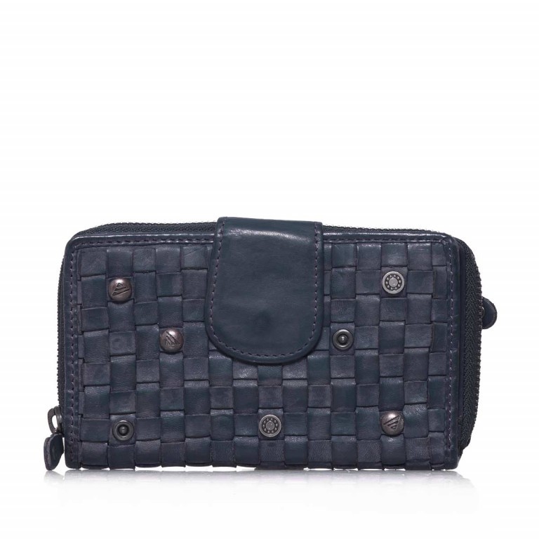 Geldbörse Soft-Weaving Lucinda B3.0647 Midnight Navy, Farbe: blau/petrol, Marke: Harbour 2nd, EAN: 4046478025257, Abmessungen in cm: 16x10x3, Bild 1 von 4