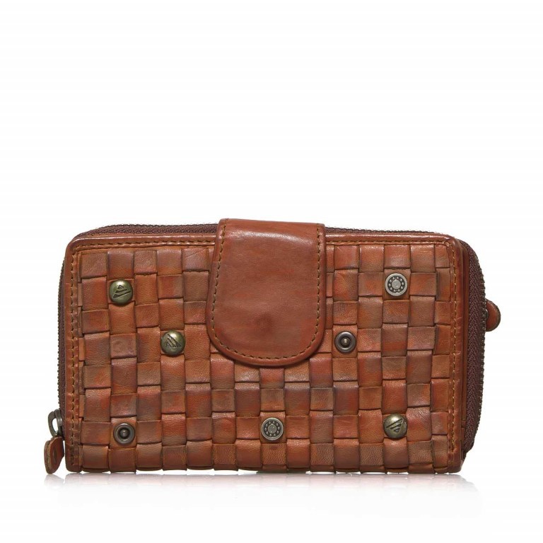 Geldbörse Soft-Weaving Lucinda B3.0647 Charming Cognac, Farbe: cognac, Marke: Harbour 2nd, EAN: 4046478025950, Abmessungen in cm: 16x10x3, Bild 1 von 4