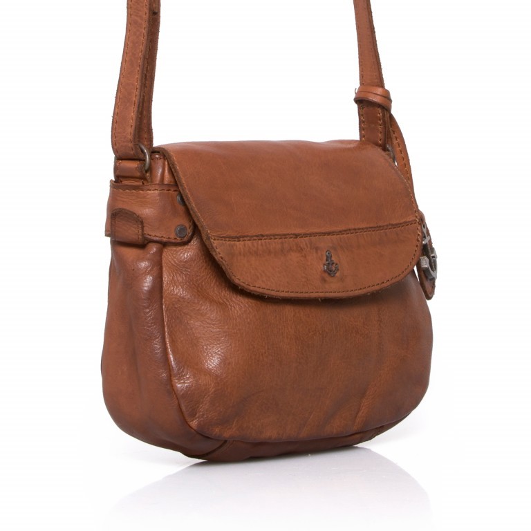 Umhängetasche Anchor-Love Chloe B3.5777 Charming Cognac, Farbe: cognac, Marke: Harbour 2nd, EAN: 4046478025660, Abmessungen in cm: 21x18x6, Bild 3 von 6