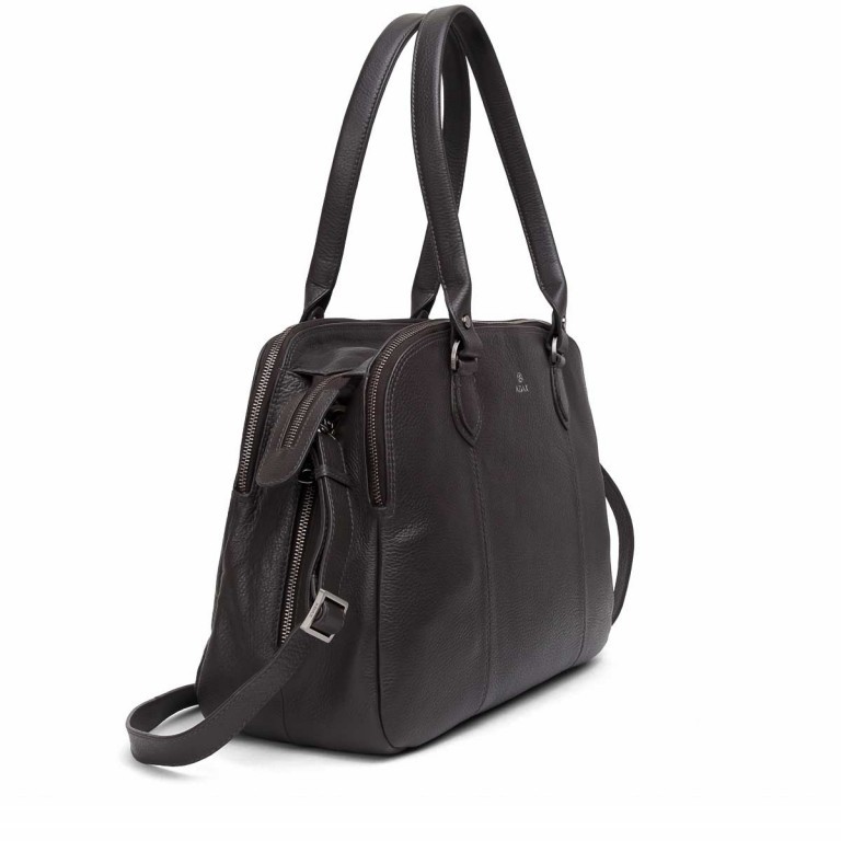 Shopper Cormorano 231192 Dark Grey, Farbe: grau, Marke: Adax, EAN: 5705483180540, Abmessungen in cm: 40x28x14, Bild 2 von 3