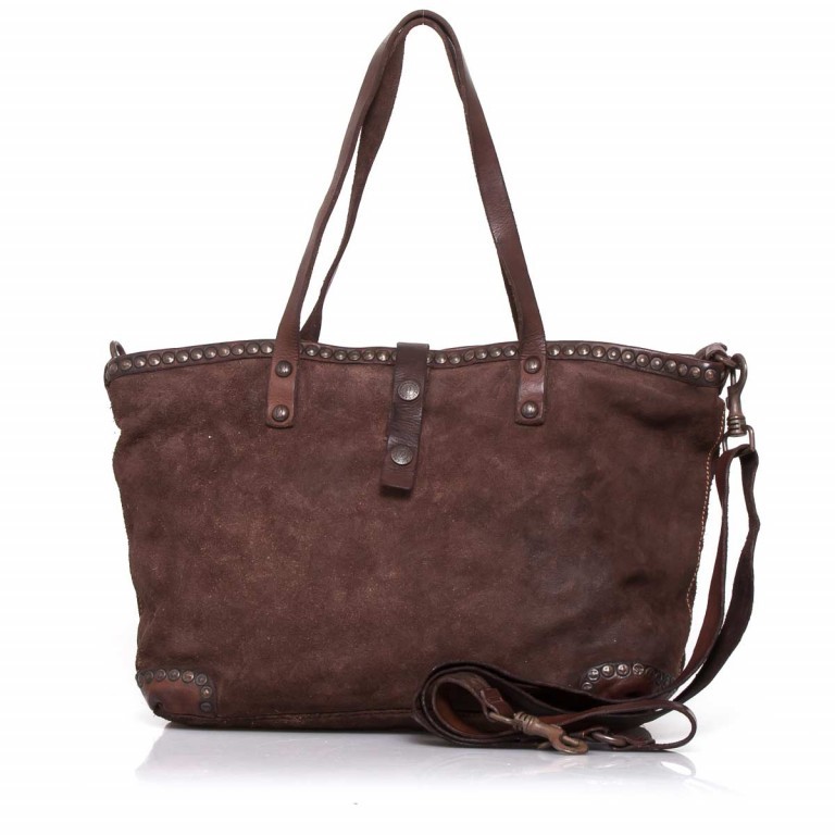 Shopper Angelica Leder Moro, Farbe: braun, Marke: Campomaggi, Abmessungen in cm: 44x29x11, Bild 1 von 4