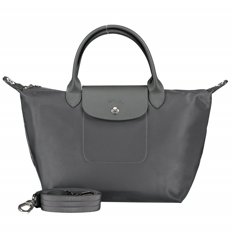 Handtasche Le Pliage Néo Handtasche S Anthra, Farbe: anthrazit, Marke: Longchamp, EAN: 3597921230663, Abmessungen in cm: 25x23x16, Bild 1 von 3