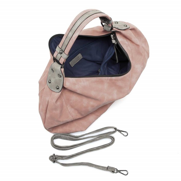 Beuteltasche T8236 Rosa, Farbe: rosa/pink, Marke: Maestro, Abmessungen in cm: 35x43x3, Bild 2 von 6