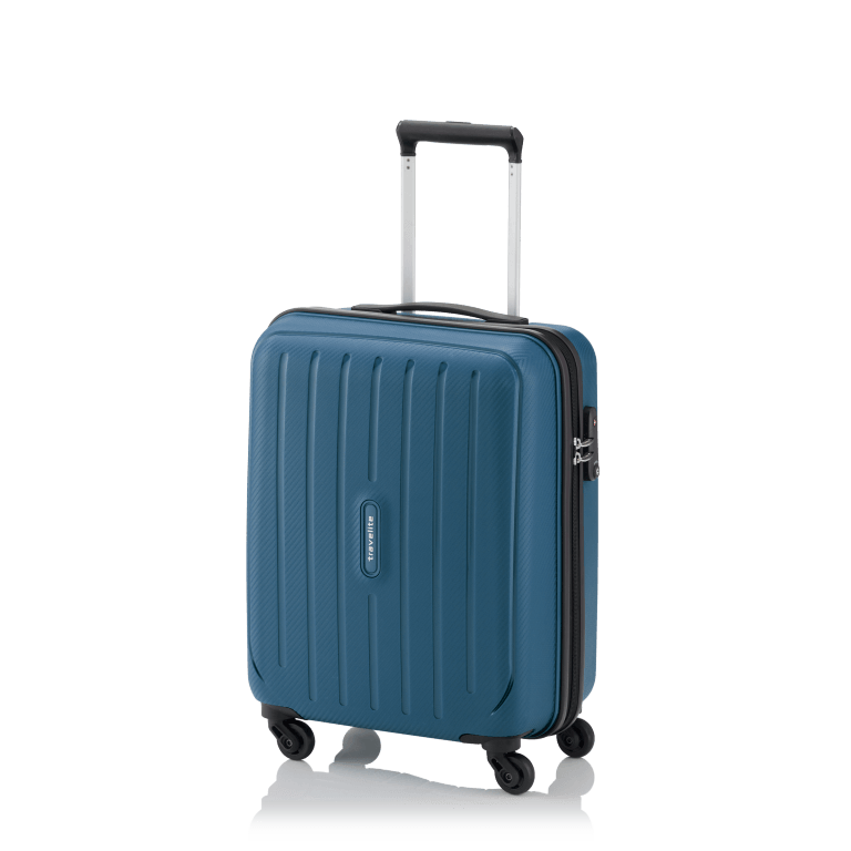 Koffer Uptown 55 cm Petrol, Farbe: blau/petrol, Marke: Travelite, Abmessungen in cm: 38x55x20, Bild 2 von 4