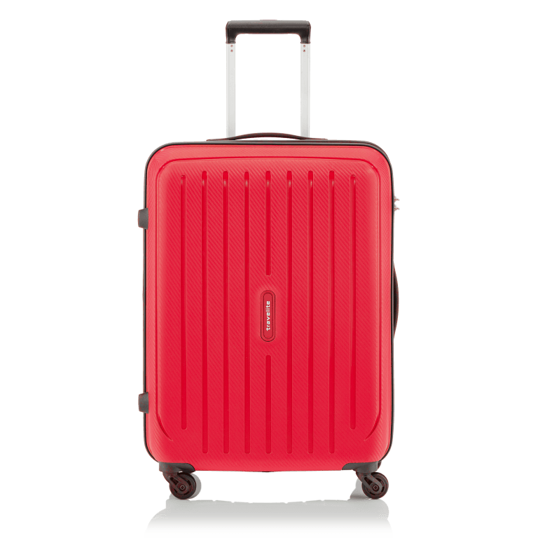 Koffer Uptown 65 cm Rot, Farbe: rot/weinrot, Marke: Travelite, Abmessungen in cm: 45x65x26, Bild 1 von 4