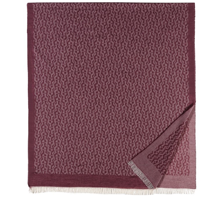 Schal Casual 242-591 Bordeaux, Farbe: rot/weinrot, Marke: AIGNER, Bild 2 von 6