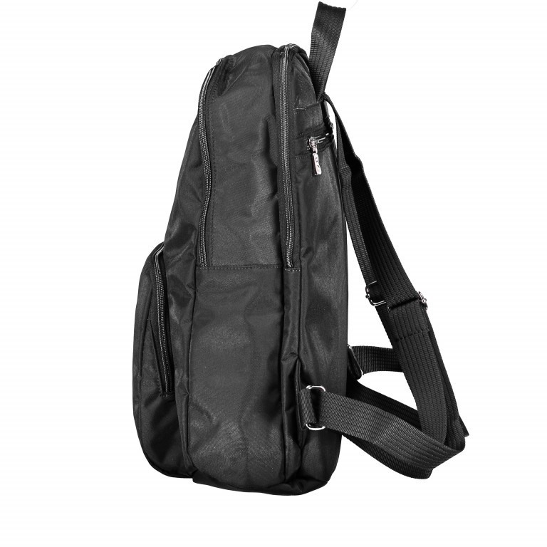 Rucksack spirit Big Biking Black Teak, Farbe: schwarz, Marke: Bogner, Abmessungen in cm: 30x36x12, Bild 3 von 6