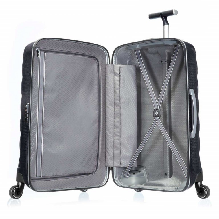 Koffer firelite Spinner 55 Charcoal, Farbe: anthrazit, Marke: Samsonite, EAN: 5414847885044, Abmessungen in cm: 40x55x20, Bild 3 von 6