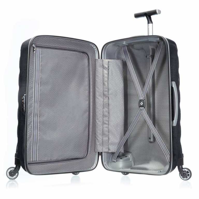 Koffer firelite Spinner 75 Charcoal, Farbe: anthrazit, Marke: Samsonite, EAN: 5414847885280, Abmessungen in cm: 52x75x31, Bild 3 von 4