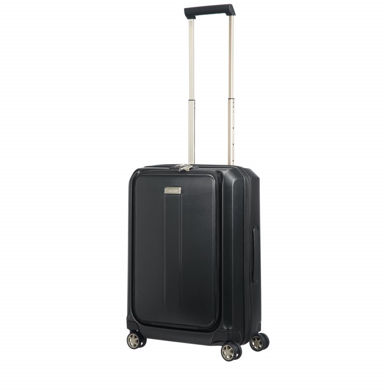 Koffer Prodigy Spinner 55 erweiterbar Black, Farbe: schwarz, Marke: Samsonite, EAN: 5414847670374, Bild 2 von 6