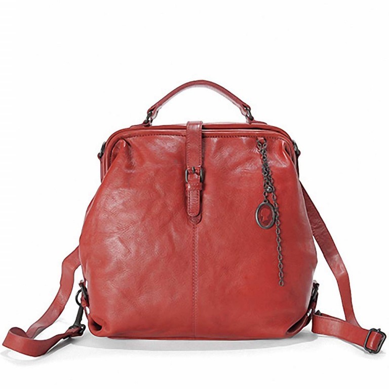 Rucksack Grandma's Luxury Club Mrs Huckleberry Pie Cherry, Farbe: rot/weinrot, Marke: Aunts & Uncles, Abmessungen in cm: 30x30x9, Bild 1 von 1