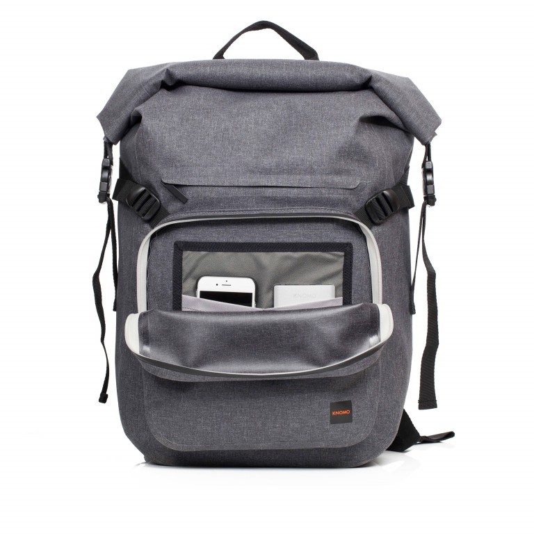 Rucksack Thames Hamilton 15,6 Zoll Grau, Farbe: grau, Marke: Knomo, EAN: 5055385416101, Abmessungen in cm: 33x67x12, Bild 3 von 8