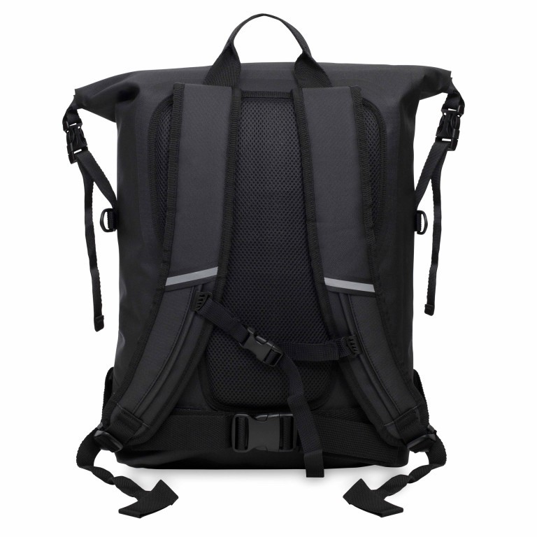 Rucksack Thames Cromwell 14 Zoll Schwarz, Farbe: schwarz, Marke: Knomo, Abmessungen in cm: 33x62x15.5, Bild 8 von 8