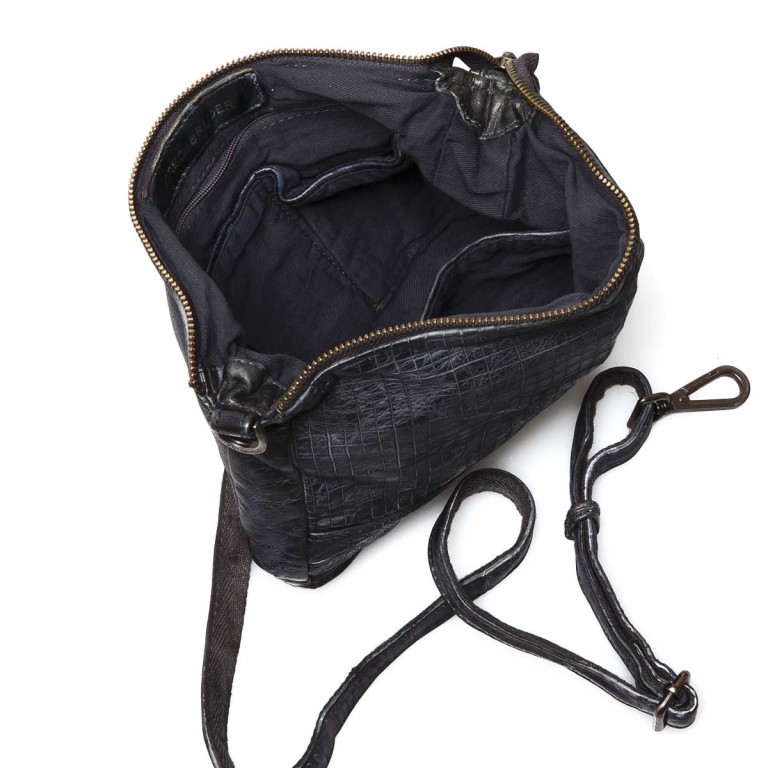 Crossbag Dimly 122-02 Black, Farbe: schwarz, Marke: FredsBruder, Abmessungen in cm: 27x21x3, Bild 4 von 4