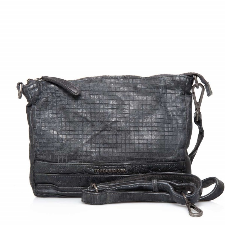 Crossbag Dimly 122-02 Dark Grey, Farbe: grau, Marke: FredsBruder, Abmessungen in cm: 27x21x3, Bild 1 von 4