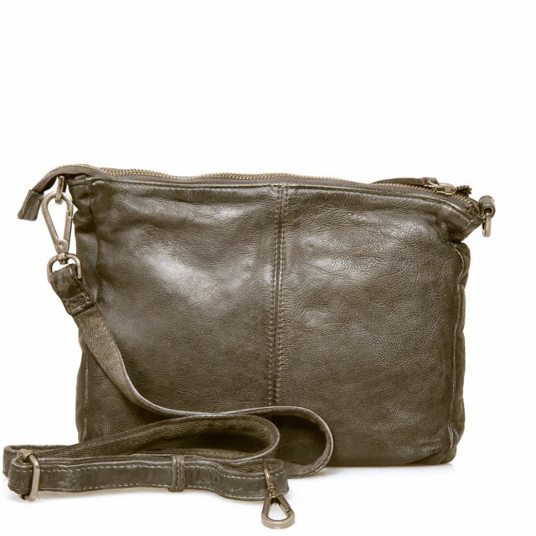 Crossbag Dimly 122-02 Muddy Taupe, Farbe: taupe/khaki, Marke: FredsBruder, Abmessungen in cm: 27x21x3, Bild 4 von 4