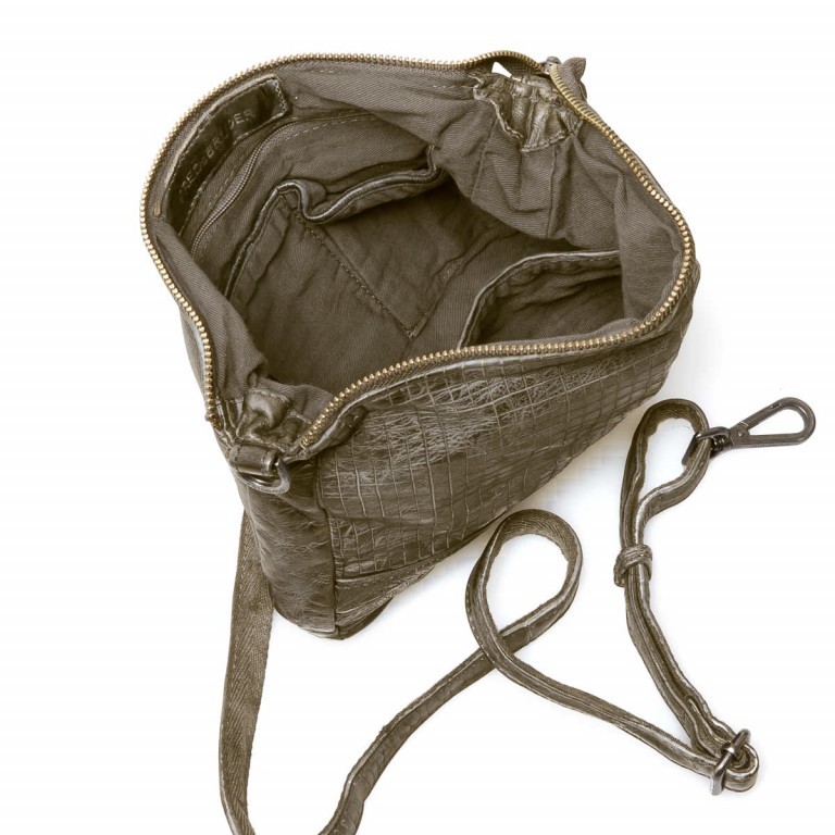 Crossbag Dimly 122-02 Muddy Taupe, Farbe: taupe/khaki, Marke: FredsBruder, Abmessungen in cm: 27x21x3, Bild 3 von 4