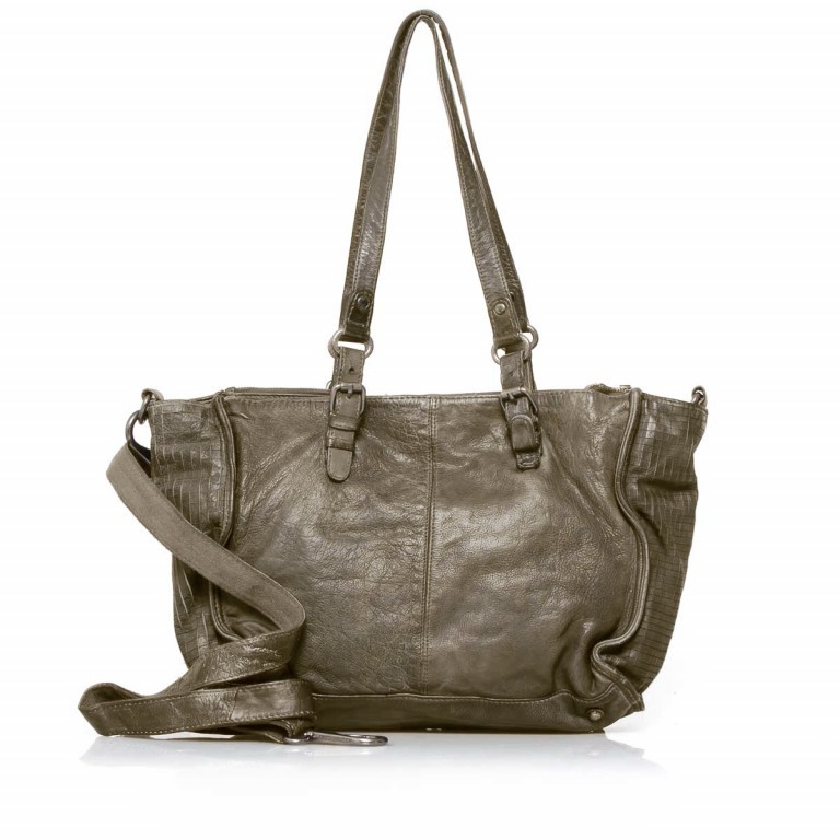 Shopper 3D 122-06 Muddy Taupe, Farbe: taupe/khaki, Marke: FredsBruder, Abmessungen in cm: 35x27x14, Bild 4 von 4