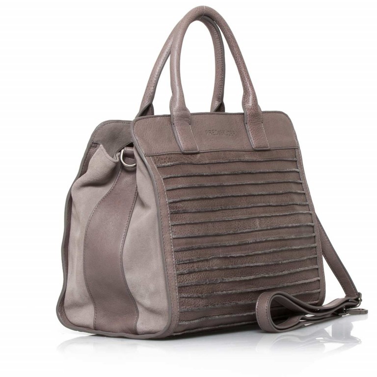 Shopper Große Liebe 67-531r 531 Warm Grey, Farbe: grau, Marke: FredsBruder, Abmessungen in cm: 35x31x12, Bild 2 von 4