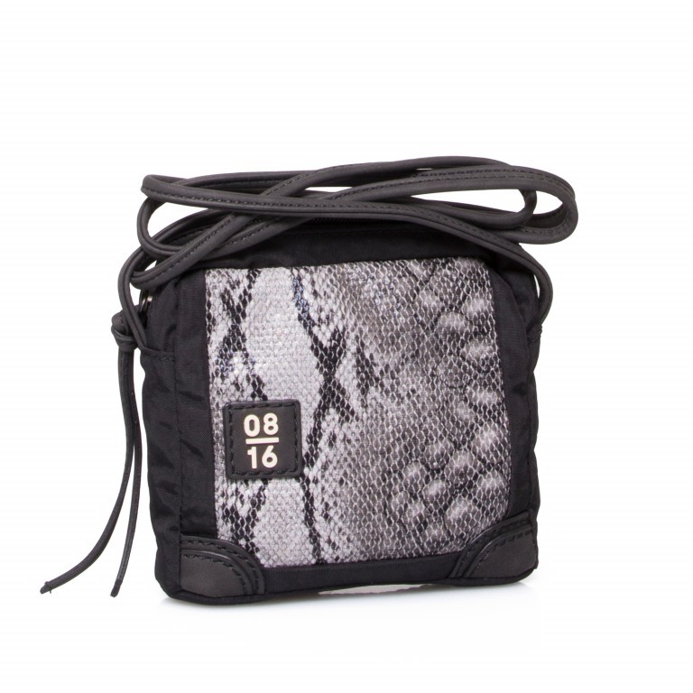 Umhängetasche Zandvoort-2 Jelle Mini-Crossbag Black, Farbe: schwarz, Marke: 08|16, EAN: 4053533487769, Abmessungen in cm: 15x14x6, Bild 1 von 1
