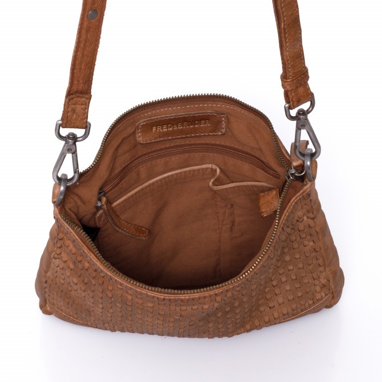 Tasche Gusto 127-08 Clay, Farbe: cognac, Marke: FredsBruder, Abmessungen in cm: 26x17x3, Bild 4 von 5