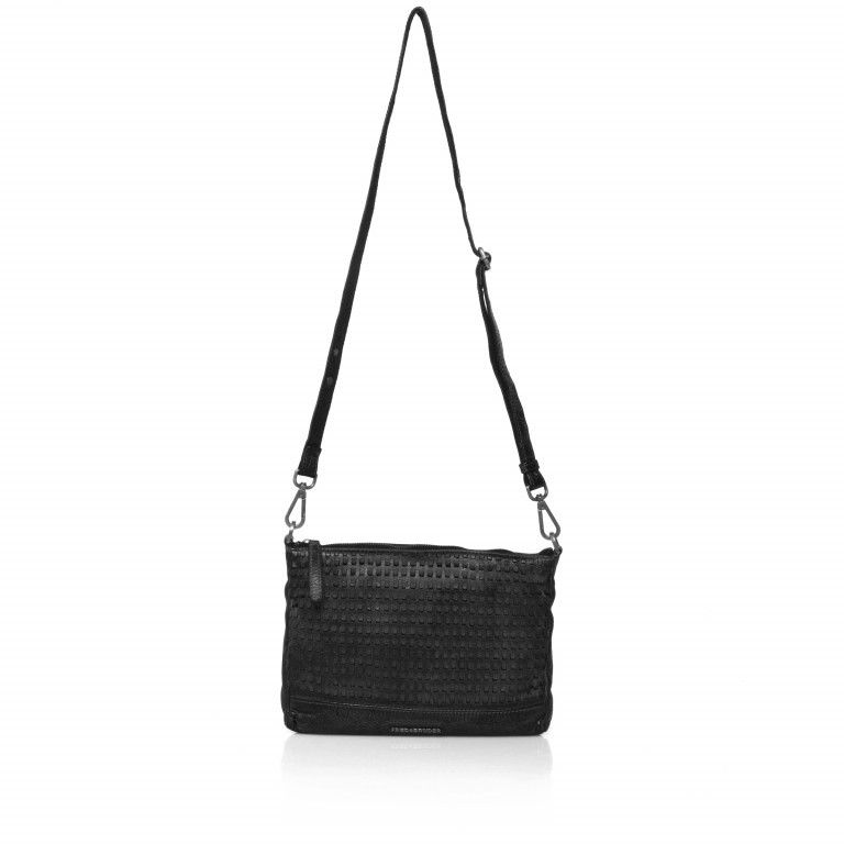 Tasche Gusto 127-08 Black, Farbe: schwarz, Marke: FredsBruder, Abmessungen in cm: 26x17x3, Bild 2 von 5