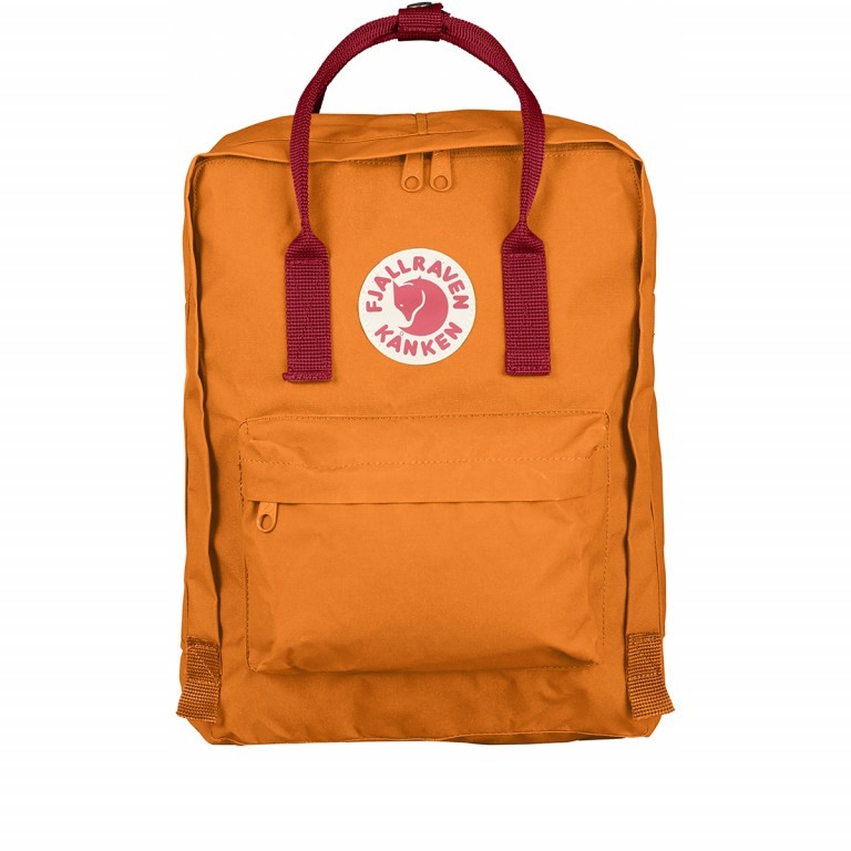 Rucksack Kånken Burnt Orange Deep Red, Farbe: orange, Marke: Fjällräven, EAN: 7323450130954, Abmessungen in cm: 27x38x13, Bild 1 von 15