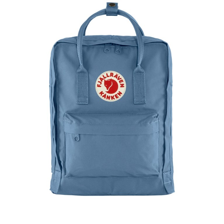 Rucksack Kånken Blue Ridge, Farbe: blau/petrol, Marke: Fjällräven, EAN: 7323450315016, Abmessungen in cm: 27x38x13, Bild 1 von 15