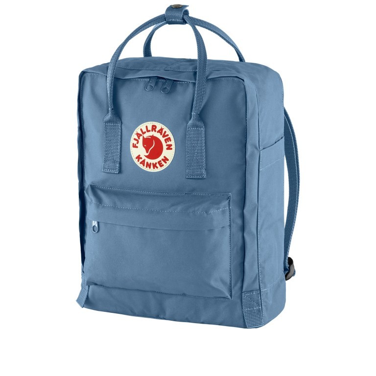 Rucksack Kånken Blue Ridge, Farbe: blau/petrol, Marke: Fjällräven, EAN: 7323450315016, Abmessungen in cm: 27x38x13, Bild 2 von 15