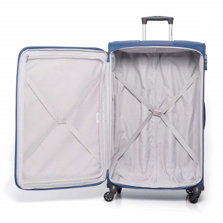 Koffer Auva Spinner 80 Blue, Farbe: blau/petrol, Marke: Samsonite, Abmessungen in cm: 48x80x26, Bild 6 von 8