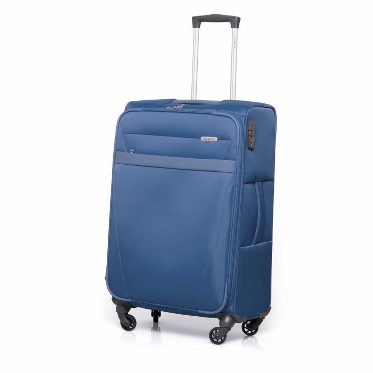 Koffer Auva Spinner 68 Blue, Farbe: blau/petrol, Marke: Samsonite, Abmessungen in cm: 43x68x22, Bild 1 von 7