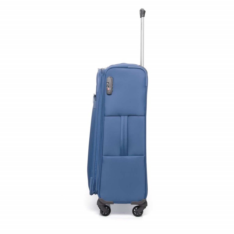 Koffer Auva Spinner 68 Blue, Farbe: blau/petrol, Marke: Samsonite, Abmessungen in cm: 43x68x22, Bild 3 von 7