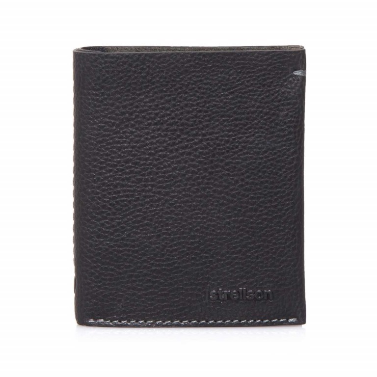 Geldbörse Woodford Billfold V8 Black, Farbe: schwarz, Marke: Strellson, EAN: 4053533241842, Abmessungen in cm: 12x10x2.5, Bild 1 von 4